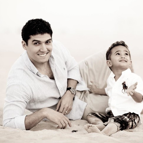 Family Portraits in Dubai by Blue Eye Picture Studio