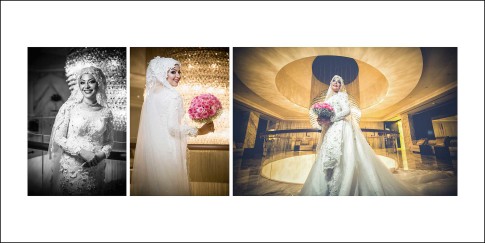 Real Wedding Album photos of Bride